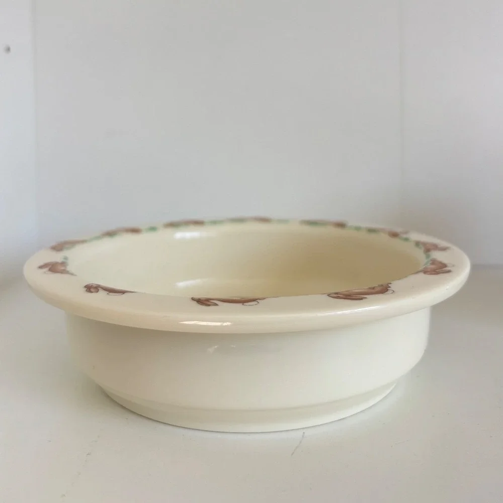 Royal Doulton Bunnykins Bone China Porringer Bowl and Mug Set Vintage England